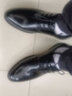 戈耐真皮正裝皮鞋男士商務休閑鞋男春秋季上班新郎結(jié)婚鞋德比鞋子男鞋 黑色【真牛皮】 四季款1235款 41 碼 (255MM) 曬單實拍圖
