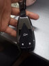 Qidian適用于長(cháng)安cs75plus鑰匙套u(yù)nit殼cs55plus逸動(dòng)cs35汽車(chē)鑰匙包扣 D款-三鍵+蝙蝠扣【深曜黑】 曬單實(shí)拍圖
