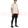 安德瑪寬腰帶健身褲男褲秋冬新款Cold Gear Base男子順滑彈力緊身褲 黑色 腰帶串標 M 170 曬單實(shí)拍圖