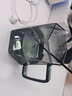 小北家高顏值彩鉆石玻璃杯馬克杯咖啡杯子帶攪拌勺耐高溫輕奢玻璃水杯 黑鉆杯（黑色玻璃） 曬單實(shí)拍圖