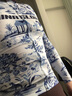 捷酷華興車(chē)隊同款青花瓷男士春夏騎行長(cháng)袖進(jìn)口面料速干競技版騎行上衣 白藍色 L 曬單實(shí)拍圖
