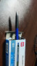 得力(deli)圆珠笔中油笔 0.7mm子弹头按动笔原子笔 办公用品 蓝色 12支/盒 6505 实拍图
