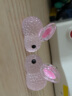 米聆微景观装饰摆件可爱动物卡通发光彩色小兔子夜光萌兔园艺植物树 粉色（2个装） 实拍图