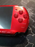 PlayStation索尼PSP3000掌上游戲機 PSP2000全新殼【艷光紅】 【16G內存】下好12個(gè)左右游戲 曬單實(shí)拍圖