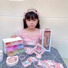 常冠熊兒童的生日禮物高端實(shí)用diy小女孩子7-14歲12益智玩具6-10歲以上 【升級(jí)版】冰雪琉璃-12色600珠 （送工具包+禮袋） 曬單實(shí)拍圖