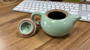 琨德 汝窯精品茶壺 大號開(kāi)片泡茶器陶瓷辦公家用功夫茶具套裝單壺 汝窯吉祥壺 曬單實(shí)拍圖
