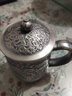 茂林銀樓銀水杯999足銀茶杯隔熱大茶杯銀杯保健杯馬克杯辦公杯送父母長輩 足銀龍騰四?？诒?39g+證書禮盒 曬單實(shí)拍圖