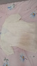 素優(yōu)米刺繡提花工藝泡泡袖法式設(shè)計感V領(lǐng)收腰時尚寬松雪紡短袖蕾絲衫女 奶杏色(短袖有內(nèi)襯) M建議95-109斤 曬單實拍圖