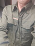 烈焰戰隊 工作服套裝男 夏季新品長(cháng)袖薄款多口袋軍綠色工裝套裝 汽修工程服勞保服 純棉耐磨電焊服可定制 4兜軍綠色套裝（上衣+褲子） 170(建議115-135斤) 曬單實(shí)拍圖