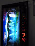 康巴丝（Compas） 挂钟动态流水数码万年历 客厅LED电子钟信息日历夜光钟表 风景画 95x55厘米动态流水财运双赢 实拍图