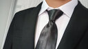 花花公子商務(wù)男士西服套裝男修身職業(yè)裝正裝上班工作西裝結(jié)婚新郎禮服外套 黑色兩扣套裝+襯衫+2件禮品 L （105斤-125斤） 曬單實(shí)拍圖