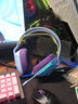 羅技（G）G733無(wú)線(xiàn)電競游戲頭戴式耳機7.1耳麥麥克風(fēng)帶話(huà)筒RGB燈效聽(tīng)聲辨位絕地求生游戲筆記本臺式電腦 G733紫色 曬單實(shí)拍圖