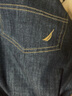 諾帝卡（NAUTICA）【商場(chǎng)同款】男裝春夏款舒適帶彈干爽透氣休閑牛仔褲男PO3161 藏青4NV（231） 32 曬單實(shí)拍圖