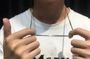 IDEAGEMER925銀肖邦鏈項鏈男士個性復(fù)古小眾痞帥歐美風百搭編織鏈素鏈單鏈 銀肖邦鏈【50CM 】 曬單實拍圖