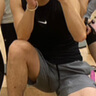 耐克NIKE男 運動(dòng)速干背心 圓領(lǐng)無(wú)袖 柔軟舒適 FB7915-010 黑白L 曬單實(shí)拍圖