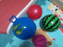 TaTanice儿童西瓜球玩具哈哈球弹力拍拍球4个充气小皮球宝宝球类生日礼物 实拍图