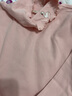 davebella戴維貝拉2022女童高領(lǐng)T恤中大童兒童長(cháng)袖打底衫女孩冬裝上衣DK4223559粉色160cm 曬單實(shí)拍圖