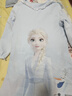 迪士尼（Disney）兒童睡衣冰雪奇緣女童睡裙女孩寶寶家居服夏秋空調(diào)房睡衣 藍(lán)色130 曬單實(shí)拍圖