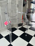 KARTELL意大利進(jìn)口家用簡(jiǎn)約懸浮設計餐椅扶手椅經(jīng)典幽靈椅LOUIS GHOST 水晶透明（單把裝） 曬單實(shí)拍圖