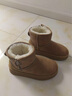 星期六戀人 SATURDAY LOVER東北雪地靴女歐貨厚底短靴2025冬季新款加絨加厚真皮防水防滑棉鞋 棕色 升級款 36 曬單實(shí)拍圖