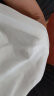 朴奴短袖t恤男士夏季潮牌纯棉上衣服美式五分宽松休闲情侣半袖体恤衫 白色 XL【125斤-140斤，优先发货】 实拍图