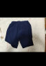 361°儿童短裤2024夏季男女童3-12岁透气运动裤梭织五分裤 藏青 140 实拍图