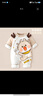 迪迪熊日記（DIDIXIONGRIJI）嬰兒衣服秋冬季厚款保暖連體衣純棉新生兒棉服龍年寶寶外出服抱衣 薄棉小咖龍 66cm 適合體重11-14斤內(nèi) 曬單實(shí)拍圖