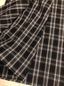 億翔華太磨毛襯衫布料面料格子布料jk服裝裙子外套褲子面料秋冬diy手工布 小黑白(半米價(jià)) 曬單實(shí)拍圖