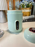 慕馨（moosen）電燉杯保溫飯盒燜燒杯便攜式電熱悶燒杯燉煮鍋迷你煮粥神器 【薄荷綠】便攜式電燉杯 900ml 曬單實(shí)拍圖