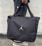 NIKE JORDAN 耐克AJ斜挎包男女生單肩包大學(xué)生大容量手提包中學(xué)生書(shū)包 正黑色 8/20(38*34*12cm) 曬單實(shí)拍圖