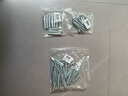 固萬(wàn)基（GUWANJI）鐵鋸齒壁虎膨脹螺絲金屬膨脹管釘防松水泥墻輕質(zhì)磚空心磚自攻螺釘 M8x60（20套）藍(lán)白鋅單管+外六角 曬單實(shí)拍圖