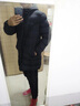 VACK冬季棉服中長款情侶裝冬裝秋冬男裝衣服冬天加厚潮流男士棉衣外套 黑色 XL (推薦體重125-140斤) 曬單實(shí)拍圖
