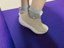 安踏自在鞋丨一腳蹬女鞋透氣運動(dòng)鞋2026冬季簡(jiǎn)約休閑鞋懶人鞋健步鞋女 泥沙灰-5 37.5 曬單實(shí)拍圖