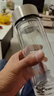 金力水晶玻璃杯 金力匡迪雙層玻璃杯車載辦公室商務(wù)水晶杯男大容量耐熱防燙泡茶杯 350ml 曬單實(shí)拍圖