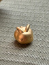 周大福藏金家系列 兔形包子足金黃金擺件(工費(fèi):420計(jì)價(jià))EOF1055 足金 約10.44g 曬單實(shí)拍圖