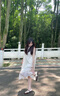 卓詩(shī)尼瑪麗珍鞋女2025年春季新款復(fù)古法式方頭粗跟淺口小皮鞋子百搭單鞋 米/黑 37 曬單實(shí)拍圖
