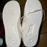 耐克（NIKE）官方空軍一號AIR FORCE 1女子運動鞋夏季膠底板鞋F(xiàn)V3654 111帆白/帆白/帆白/金屬色 36.5 曬單實拍圖