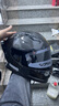 KEAZ摩托車頭盔碳纖維全盔春夏季男女閃電頭盔安全3C認(rèn)證機(jī)車仿賽 碳纖維3K曜石黑 L（57-58cm） 曬單實(shí)拍圖