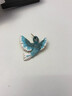 芯奢設計感國風(fēng)藍翼小鳥(niǎo)胸針高檔女氣質(zhì)復古別針大衣西服胸花創(chuàng  )意配飾 藍翼小鳥(niǎo)-胸針 曬單實(shí)拍圖