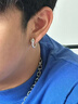 奧斯坦汀S925銀靈蛇耳環(huán)圈男高級感時(shí)尚潮流本命年生日情人節禮物送男女友 靈蛇耳環(huán)-綠瞳款 一對 曬單實(shí)拍圖