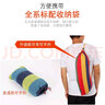 曦途（XITU）戶外吊床單人雙人防側(cè)翻蕩秋千室內(nèi)家用加厚帆布成人睡覺大學(xué)生寢室宿舍吊繩搖籃椅 升級防側(cè)翻（雙人/藍(lán)條） 曬單實(shí)拍圖