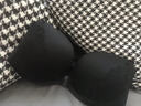 芝歌貓內衣女前扣聚攏露背文胸無鋼圈小胸罩性感交叉美背側收前搭扣春夏 心動黑【單件-補貼款】 XL (建議120-135斤或38/85AB) 曬單實拍圖
