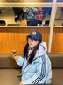 圣保美黑色棉服女2025新款冬季女裝羽絨棉衣短外套學(xué)院風(fēng)面包服冬天棉襖 黑色 M 碼 曬單實(shí)拍圖