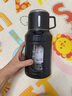 SVREG大容量玻璃杯男女士茶水分離耐熱防燙塑玻杯便攜防摔戶(hù)外運(yùn)動(dòng)水壺 800ml+獨(dú)立茶隔+翻蓋出水 曬單實(shí)拍圖