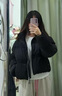 ONLY 2024冬季90白鴨絨百搭寬松立領(lǐng)短款羽絨服女|124423020 曬單實(shí)拍圖