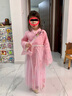 小咕嘟熊漢服女童2022新款春秋季唐裝兒童古裝漢服夏裝兒童中國風(fēng)超仙新款古風(fēng)613歲女童櫻花公主襦裙 粉色裙子+大袖衫+鞋子 120 曬單實(shí)拍圖