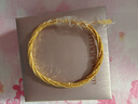 六福珠寶光影金系列足金黃金手鐲空心手鏈送禮 計價(jià) 008553AA 17.88克(含工費2503元) 曬單實(shí)拍圖