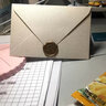 加厚麻布信封高級感信紙套裝美式復古手寫(xiě)表白情書(shū)牛皮加厚信件寫(xiě)信紙精美賀卡明信片火漆印章簡(jiǎn)約浪漫信箋紙 10個(gè)裝/麻布紋5色C【信封+信紙+火漆貼 曬單實(shí)拍圖