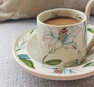 ezicok陶瓷茶壺套裝送禮下午茶茶具花茶壺套裝杯碟水壺泡茶壺杯碟組合 百合·花瓣杯碟壺- 5件 曬單實(shí)拍圖