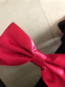 青衣麻相男結婚婚禮領結伴郎黑色紅色男生領節(jié)演出蝴蝶結新郎領結男士 領結：酒紅光面022 曬單實拍圖